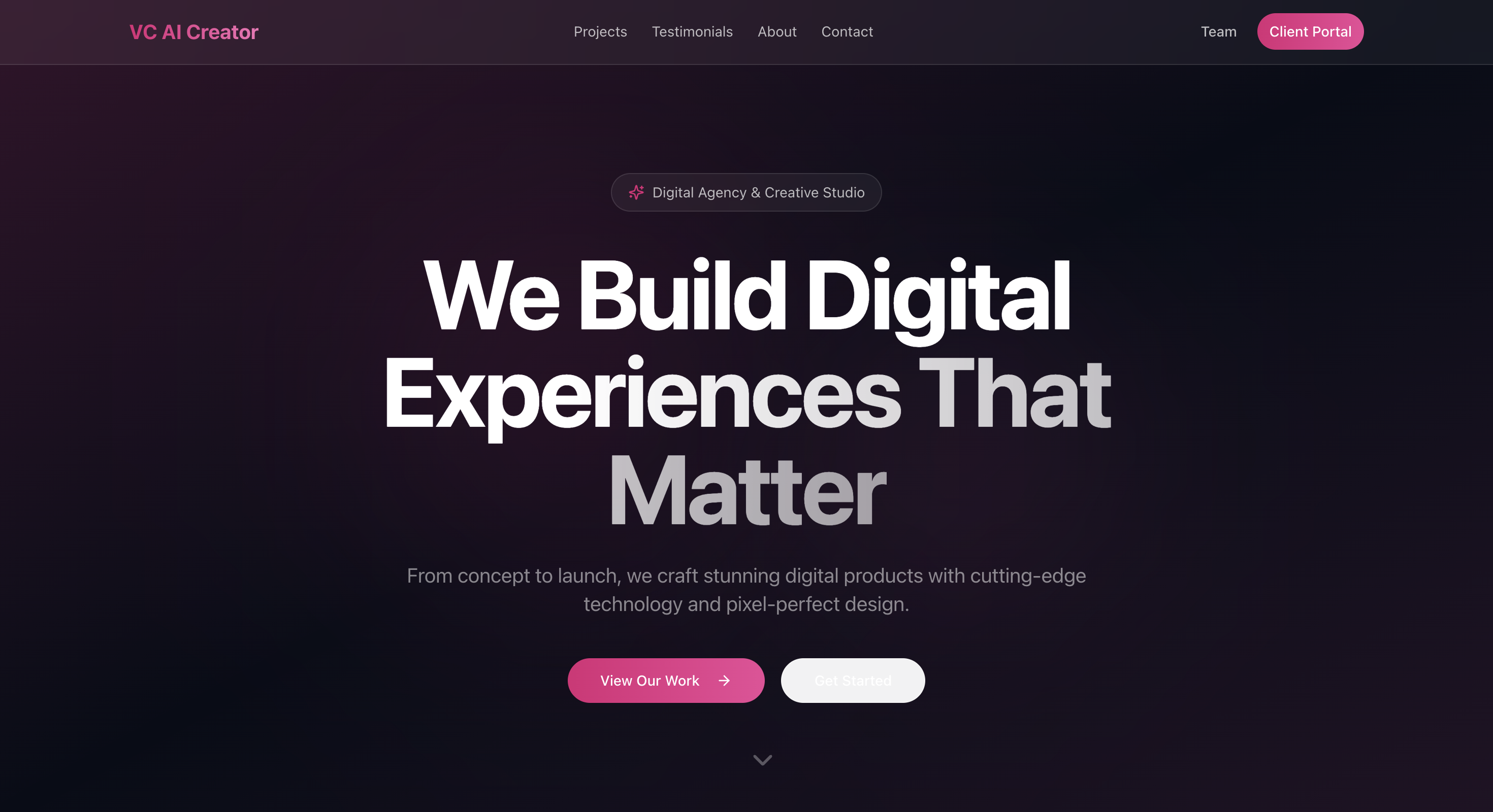 VC AI Creator CMS — Agency Operating System